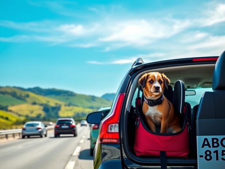 Hund im Auto transportieren