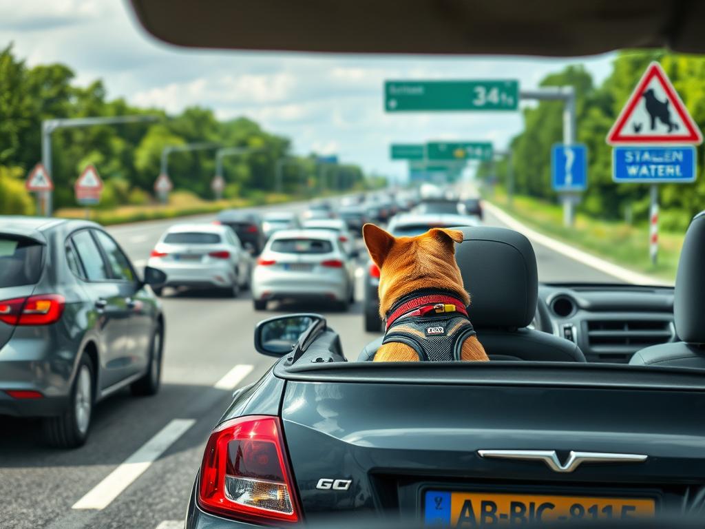 Straßenverkehrsordnung Hund