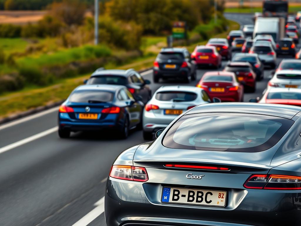 Internationale Zuordnung von Fahrzeugen durch Länderkennzeichen